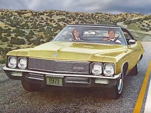 Buick Centurion Hardtop Coupe 1971 года